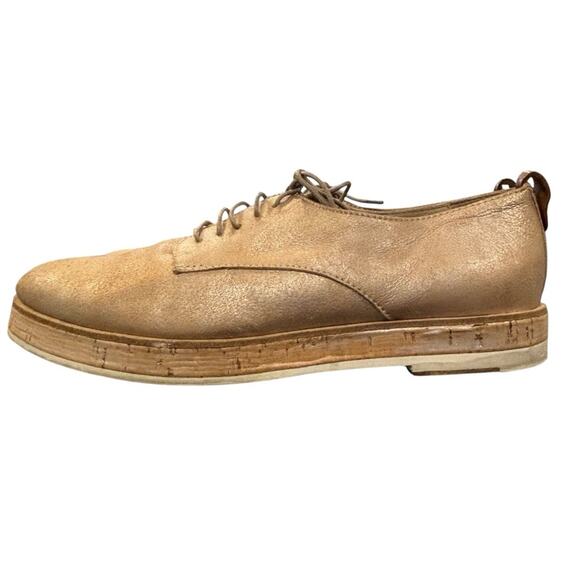 Women's Metallic Oxford by Attilio Giusto Leombruni , EU Size 38, US size 7.5-8 - Picture 1 of 14